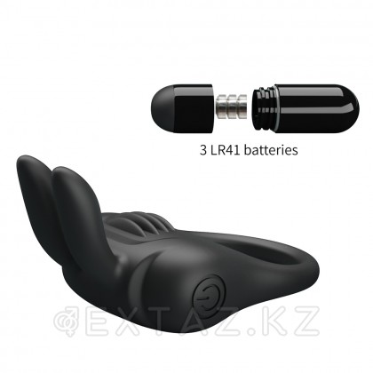 Эрекционное кольцо с вибрацией Davion от sex shop Extaz фото 9