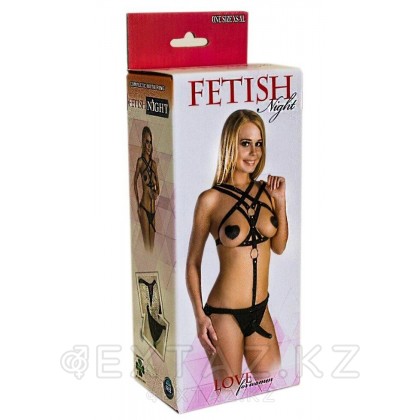 Костюм БДСМ  лайкра женский (костюм +фаллоимитатор) от sex shop Extaz фото 2