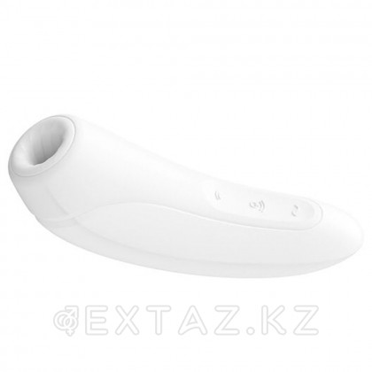 Вакуумный клиторальный стимулятор Satisfyer Curvy 1+ (белый) от sex shop Extaz фото 9