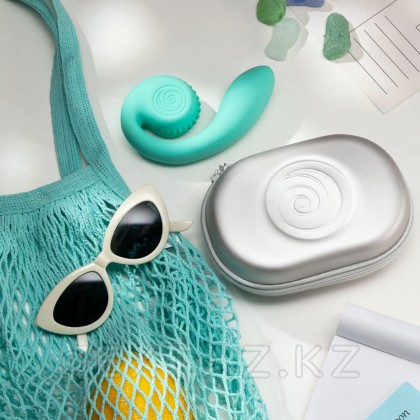 Двойной стимулятор точки G SVibe Snail GIZI цвет тиффани от sex shop Extaz фото 11