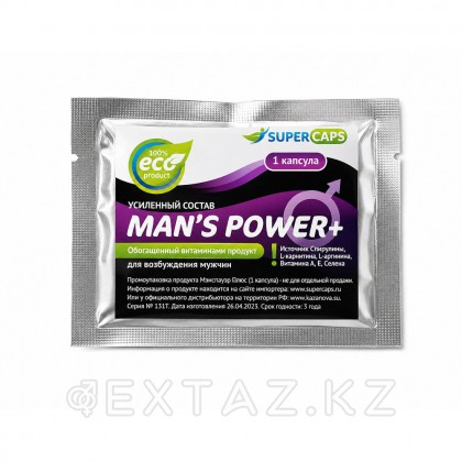 Средство возбуждающее Man's Power plus 1 капсула от sex shop Extaz