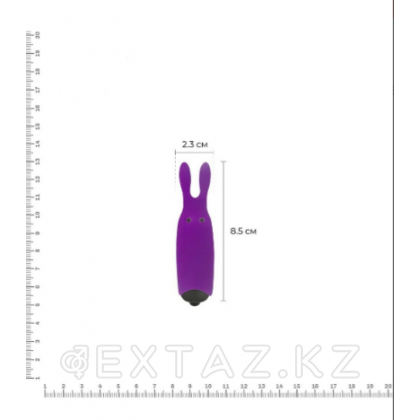 Карманный вибратор-кролик Rabbit Adrien Lastic фиолетовый от sex shop Extaz фото 6