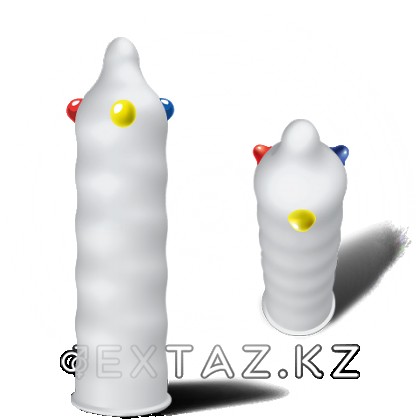 Презерватив Luxe № 1 Поцелуй ангела с тремя шариками от sex shop Extaz фото 2