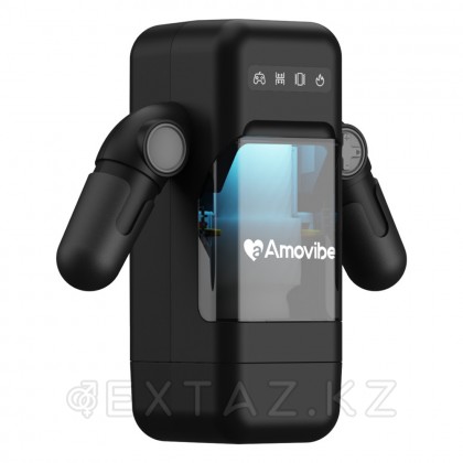 Инновационный робот-мастурбатор Game Cup (чёрный) от Amovibe от sex shop Extaz фото 7