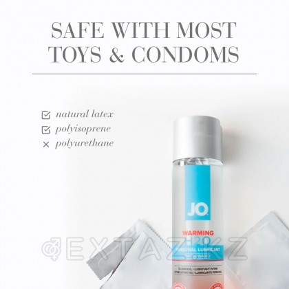 Классический согревающий лубрикант на водной основе / JO H2O Warming 2 oz, 60 мл от sex shop Extaz фото 3