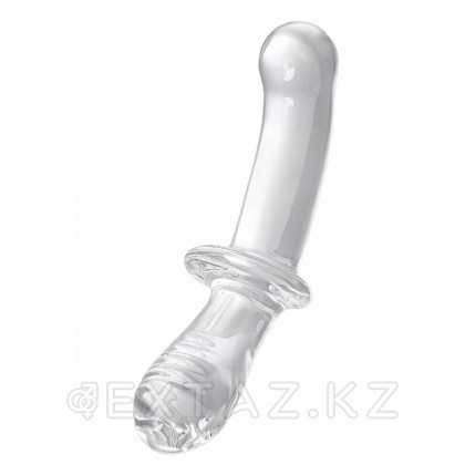 Стеклянный фаллоимитатор Satisfyer Double Crystal (20×5,5 см) прозрачный от sex shop Extaz