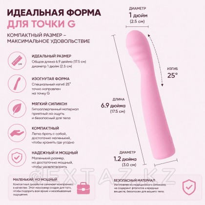 Вибратор Selove TouchBend, розовый от sex shop Extaz фото 9
