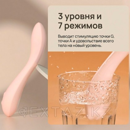 Вибратор для точки G с подогревом Alice от Drywell от sex shop Extaz фото 6
