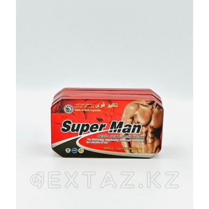 Возбуждающее средство для мужчин Super Man c витамином - (10 + 10) от sex shop Extaz