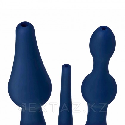 Комплект универсальных насадок для анального душа CleanStream Universal 3 Piece Silicone Enema Attachment Set, 3 шт от sex shop Extaz фото 2