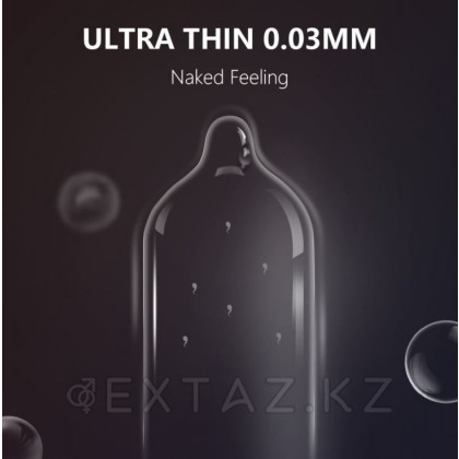 Ультратонкие презервативы DryWell 0,03 мм., латекс, 3 шт. от sex shop Extaz фото 2