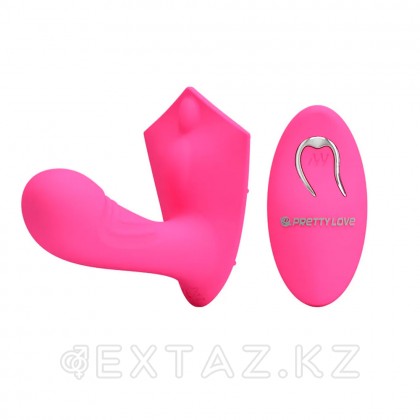 Беспроводной вибро-стимулятор бабочка Walker, розовый от sex shop Extaz