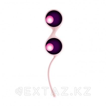 Вагинальные шарики со смещенным центром тяжести (бледно розовый) от sex shop Extaz фото 2