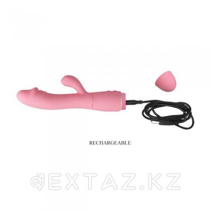 Нежно-розовый вибратор кролик Snappy от sex shop Extaz фото 8