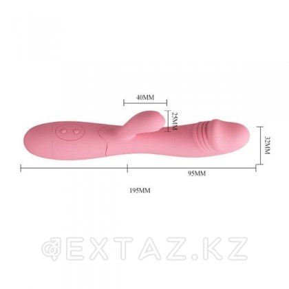 Нежно-розовый вибратор кролик Snappy от sex shop Extaz фото 9