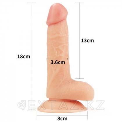 Фаллоимитатор Ultra Soft Dude (18*3,6 см) от sex shop Extaz фото 9