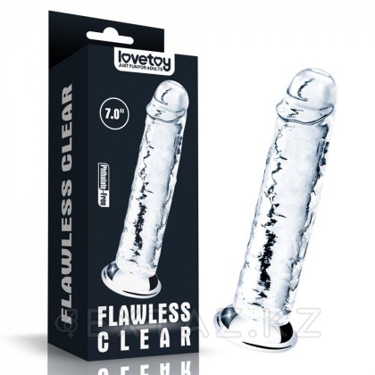 Фаллоимитатор Flawless Clear (18*3,5 см) от sex shop Extaz