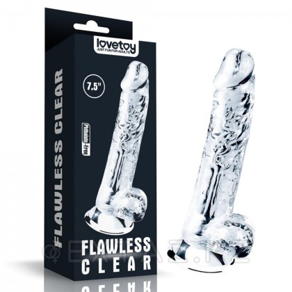 Фаллоимитатор Flawless Clear (19*3,5) от sex shop Extaz