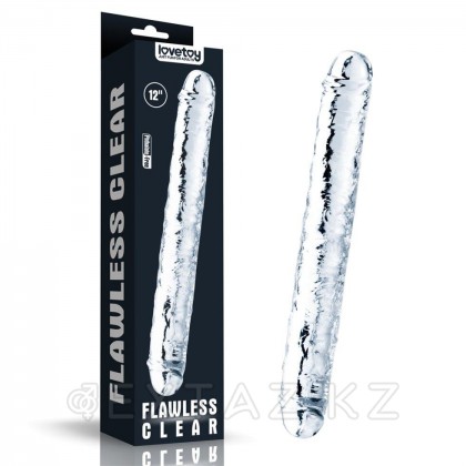 Двойной фаллоимитатор Flawless Clear (30*3,5 см) от sex shop Extaz