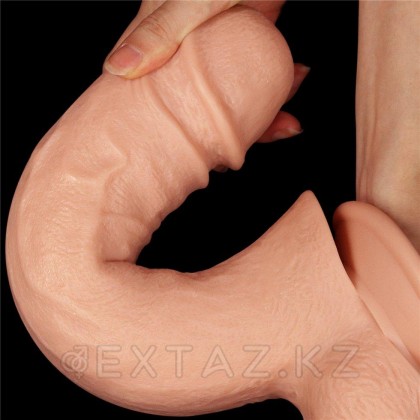 Фаллоимитатор двойной на присоске (30-33) от sex shop Extaz фото 9