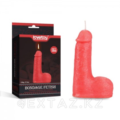 Свеча Bondage Fetish красный цвет (низкотемпературная) от sex shop Extaz