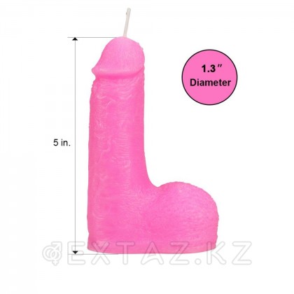 Свеча Bondage Fetish розовый цвет (низкотемпературная) от sex shop Extaz фото 7