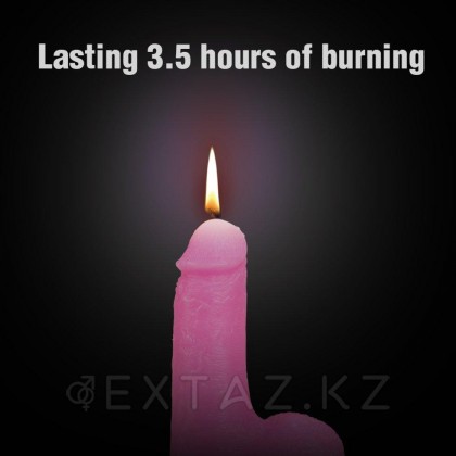 Свеча Bondage Fetish розовый цвет (низкотемпературная) от sex shop Extaz фото 2