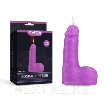 Свеча Bondage Fetish фиолетовый цвет (низкотемпературная) от sex shop Extaz