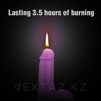 Свеча Bondage Fetish фиолетовый цвет (низкотемпературная) от sex shop Extaz фото 2