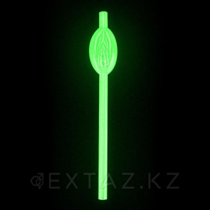 Трубочки в форме вагины (светятся в темноте) от sex shop Extaz фото 5
