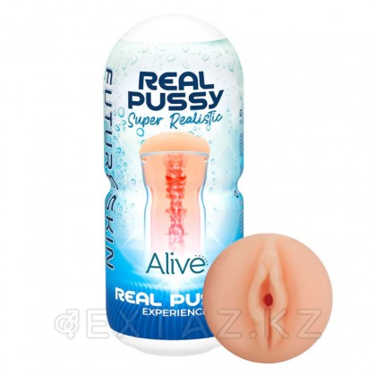 Супер реалистичный мастурбатор в виде вагины Realistic Pussy (16*6 см.) Alive от sex shop Extaz фото 5