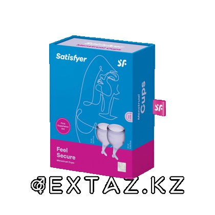 Набор менструальных чаш Satisfyer Feel Secure, 15 мл, 20 мл от sex shop Extaz