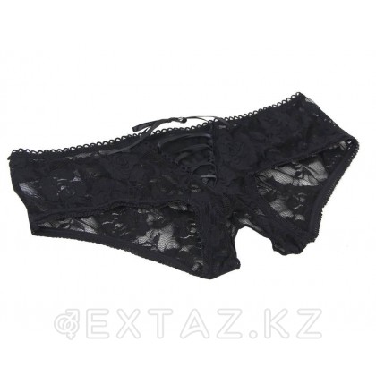 Трусики кружевные с завязками (размер 3XL) от sex shop Extaz фото 3