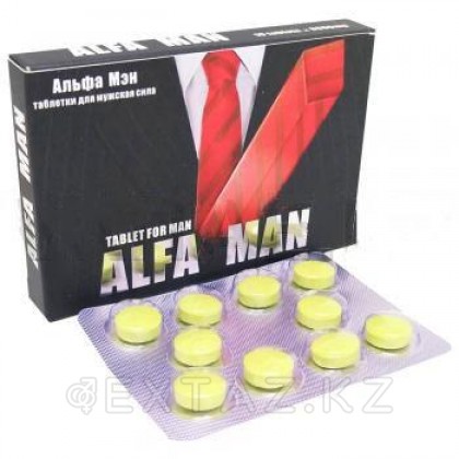 Мужские таблетки Alfa Man от sex shop Extaz