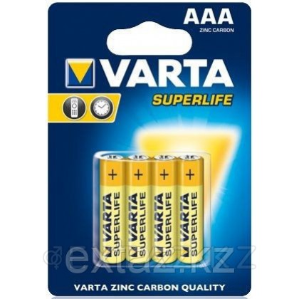 Батарейки Varta Superlife (4шт AAA) от sex shop Extaz