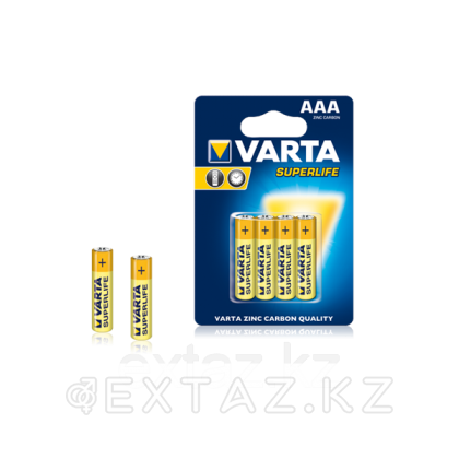 Батарейки Varta Superlife (4шт AAA) от sex shop Extaz фото 3