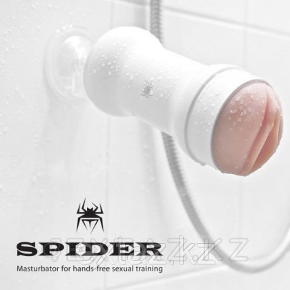 Мастурбатор премиум класса на присоске - Spider (с вибрацией) от sex shop Extaz