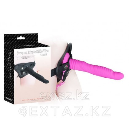 Страпон силиконовый (вибратор - 17 см.) от sex shop Extaz