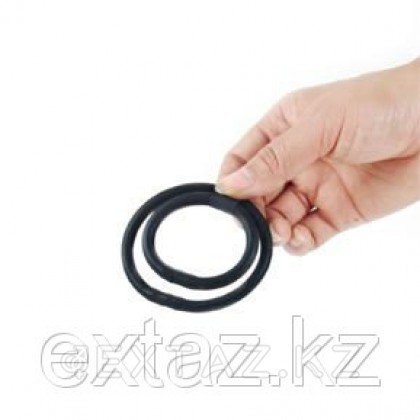 Двойное эрекционное кольцо от sex shop Extaz фото 2