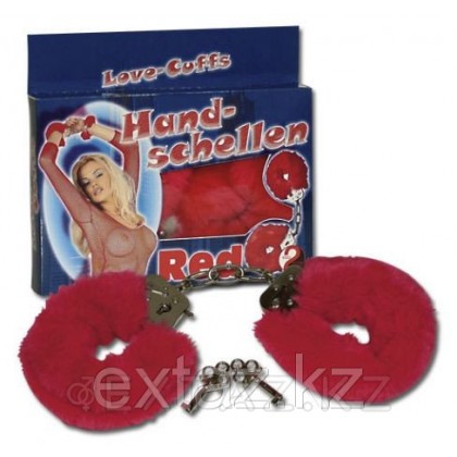 BDSM Наручники Hand Schellen красный от sex shop Extaz