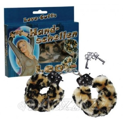 BDSM Наручники Hand Schellen леопард от sex shop Extaz