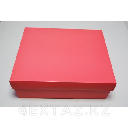 Коробка розовая с отдельной крышкой от sex shop Extaz