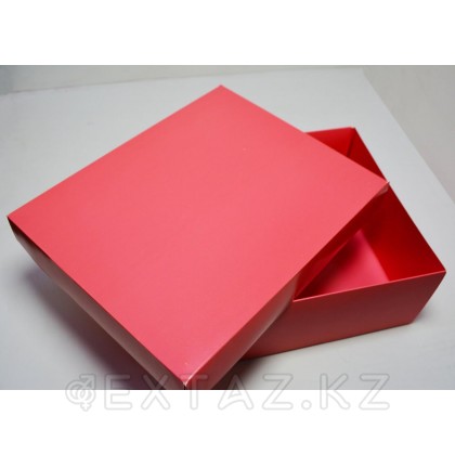 Коробка розовая с отдельной крышкой от sex shop Extaz фото 2
