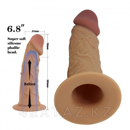 Страпон Houston (17,5*3,7 см) от sex shop Extaz фото 3