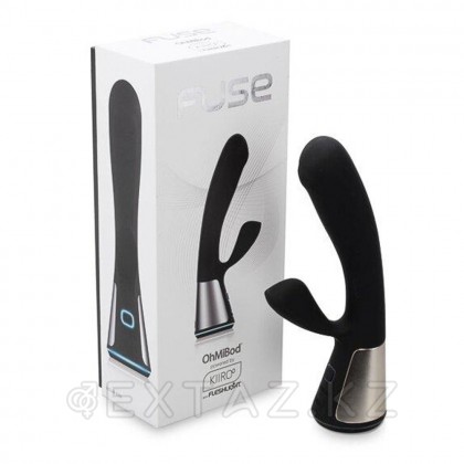 Вибратор с двойной стимуляцией Ohmibod Fuse от KIIROO (черный) от sex shop Extaz
