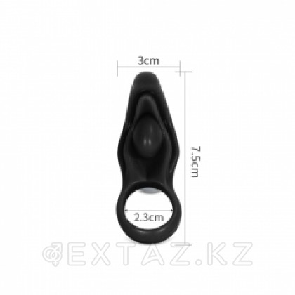 Эрекционное виброкольцо Power Stamina clit cockring (черный) от sex shop Extaz фото 4