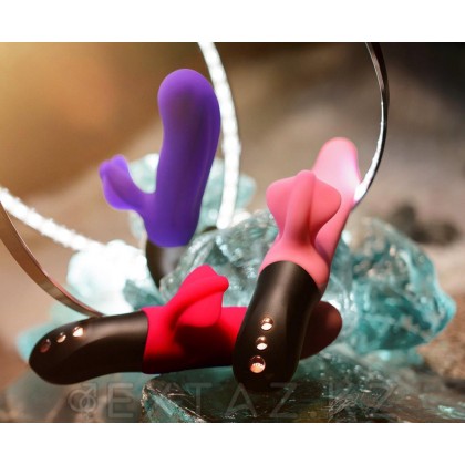 Пульсатор-кролик BI STRONIC FUSION от Fun Factory (фиолетовый) от sex shop Extaz фото 2
