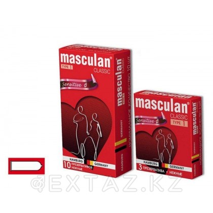 Презерватив Masculan Sensitive Plus № 10 (Нежные) от sex shop Extaz