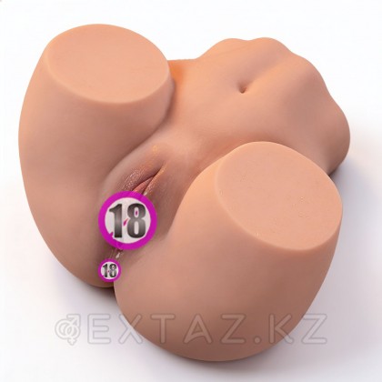 Реалистичный двойной мастурбатор с функцией фрикции Dalke от sex shop Extaz фото 2