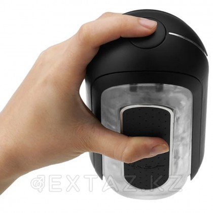 Набор Tenga Flip Zero Electronic Vibratation: мастурбатор с вибрацией и устройство вращения от sex shop Extaz фото 3